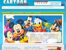 Tablet Screenshot of cartoonmania.org